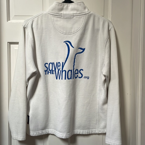 Save the Whales Zip Up - Picture 2 of 2